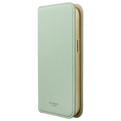 GRAMAS COLORS iPhone15用 PUレザー シュリンクPUレザー iPhoneケース スマホケース 手帳型ケース 合皮