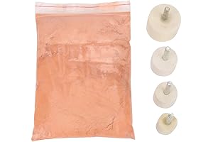 Óxido de cerio para pulir vidrios con ruedas de pulido y polvo de lana