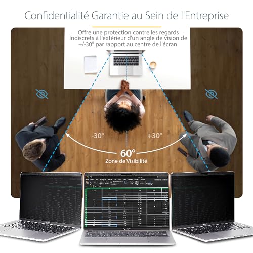 Filtre de confidentialité Macbook 13 StarTech.com mat brillant PRIVSCNMAC13