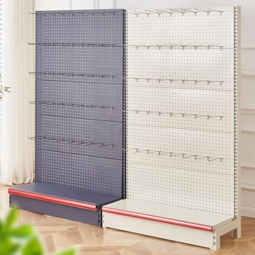 Présentoir grillagé pour optimiser les petits espaces de vente encombrés - 2
