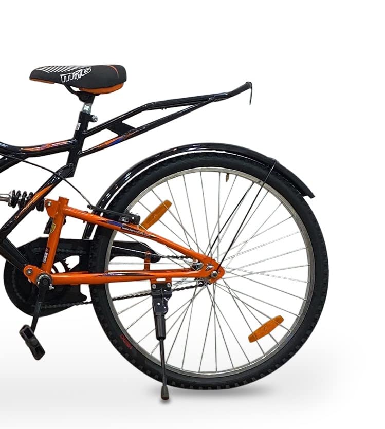 Image of Hero MIG 26'T Inches, Single Speed, Rear Suspension Road Bicycle with Free Bell & Lock | Ideal for : 13+ Years
