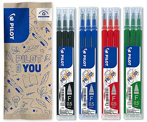 FriXion Point Clicker Pilot stylo roller rechargeable encre gel effaçable pointe fine - 2