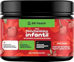 BR Health Polivitamínico Infantil em Gomas – 30 gomas Cereja