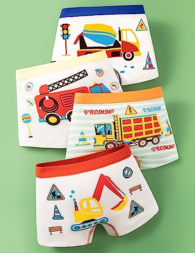 Kiench Boys Boxer Briefs Cotton Underwear Kids Underpants Pack of 83