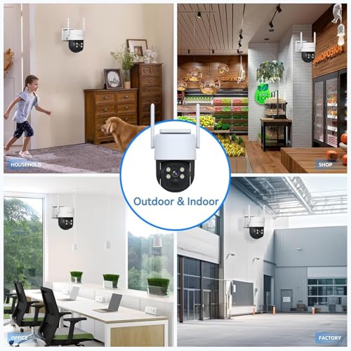 Security Camera Outdoor 2-Way Audio