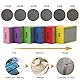Linkstyle 6PCS Diamant Handpolierpads, Diamant Schleifpads, Schleifblock mit Schaumrücken für Glas, Fliesen 60# 100# 200# 400# 600# 1000#
