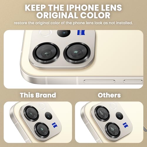 Image of FIRST MART Black Camera Ring Guard Protector for Vivo V70 Elite and V70 | Tempered Glass with Metal Alloy Rings, HD Clear, Scratch Resistant, Case-Friendly | Pack of 1