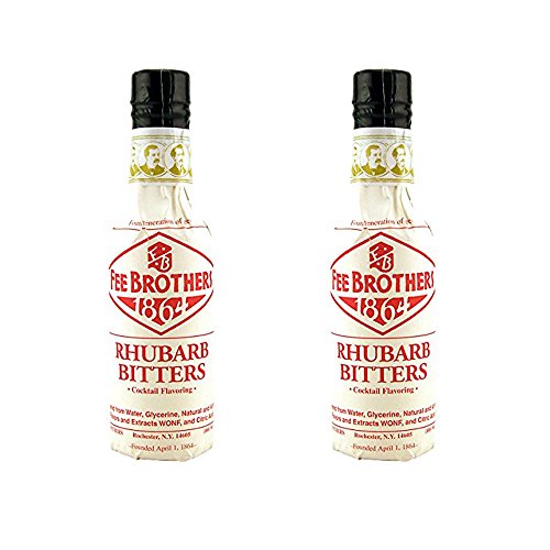 Fee Brothers Rhubarb Cocktail Bitters - 5 Oz - 2 Pack #TOP30