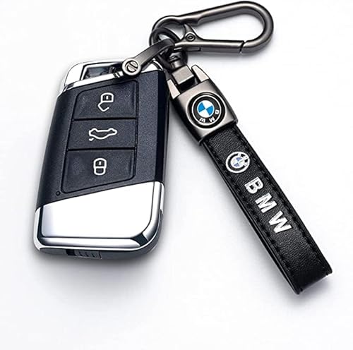 Genuine Leather Car Keychain For Bmw M 1 3 5 6 Series X1 X3 X5 X6 Z4 X6 X8 Key Chain Ring For Men And Woean, Key Fob Car Accessories Family Present #TOP3