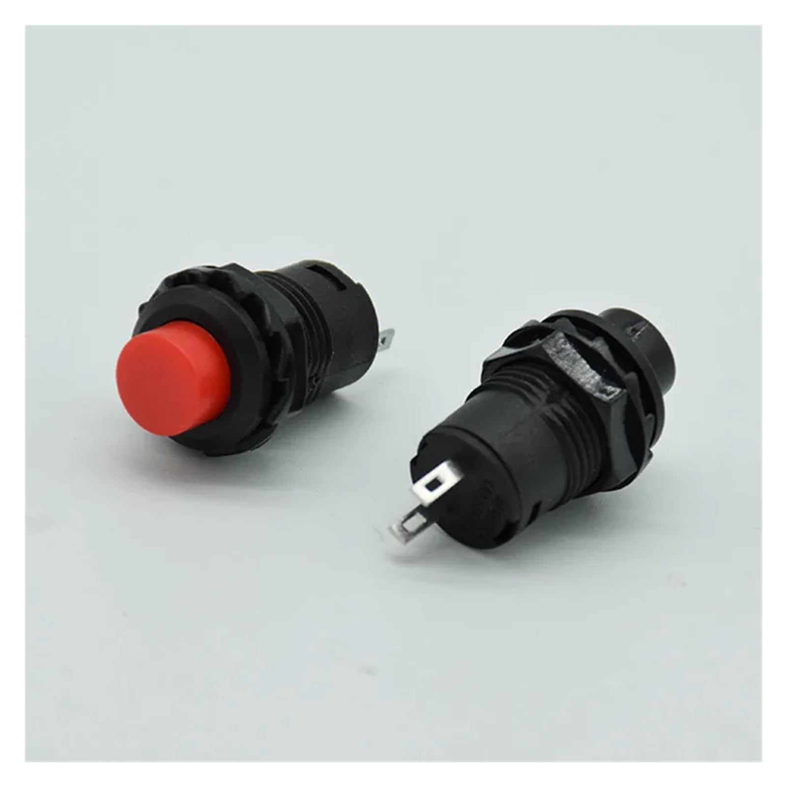 60pcs 12mm Momentary push button switches 3A /125VAC 1.5A/250VAC Momentary Push Button Switch Round CZAOINCU(60 black)