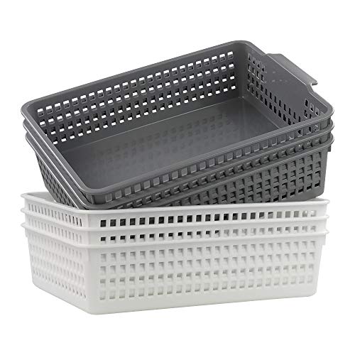 Paniers en plastique Jekiyo boîte rangement cuisine tiroir placard meuble étagère