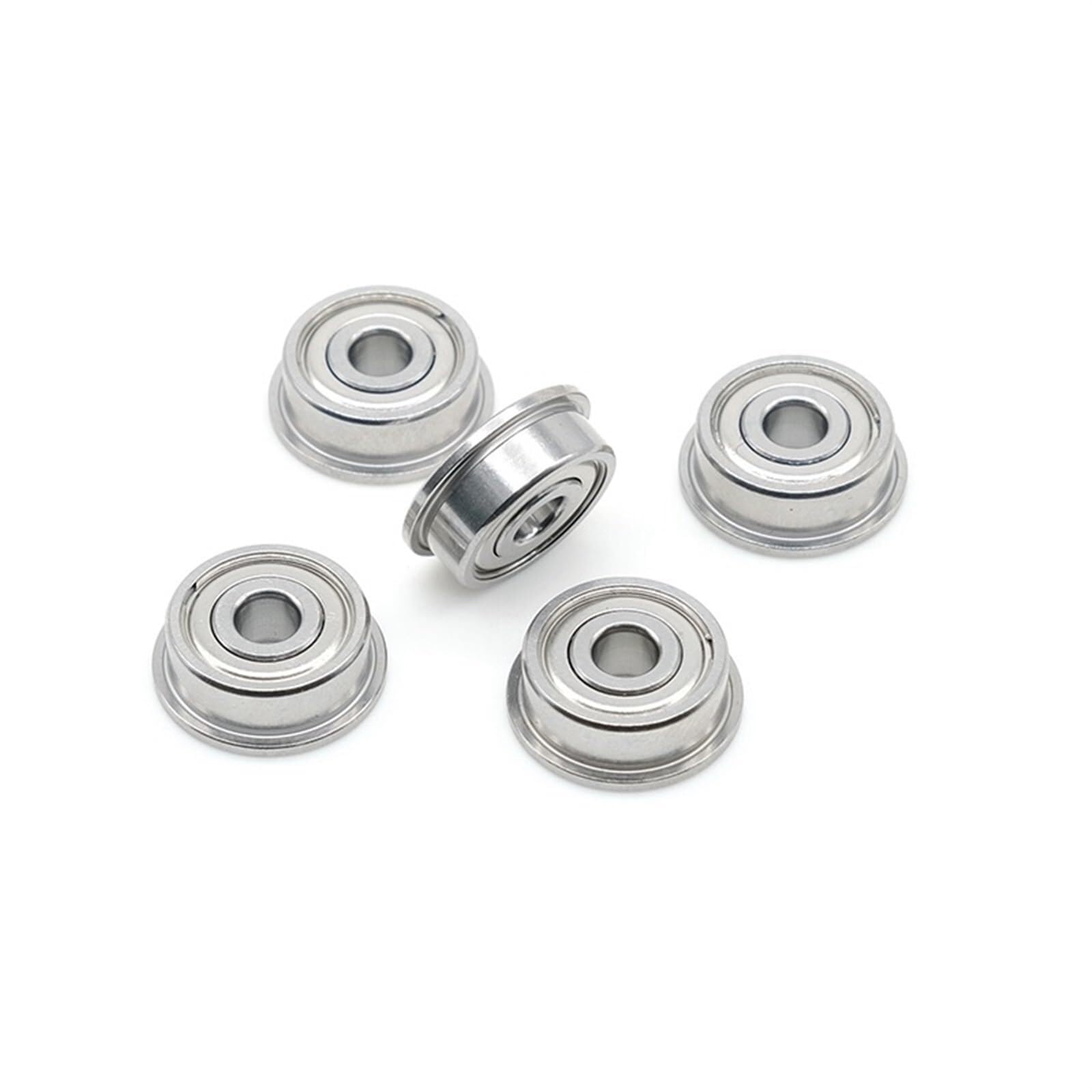 Rodamiento, F693ZZ Rodamiento de brida 3x8x4 mm ABEC-7 (10 PCS) Rodamientos bolas con bridas F693 Z ZZ F619/3ZZ
