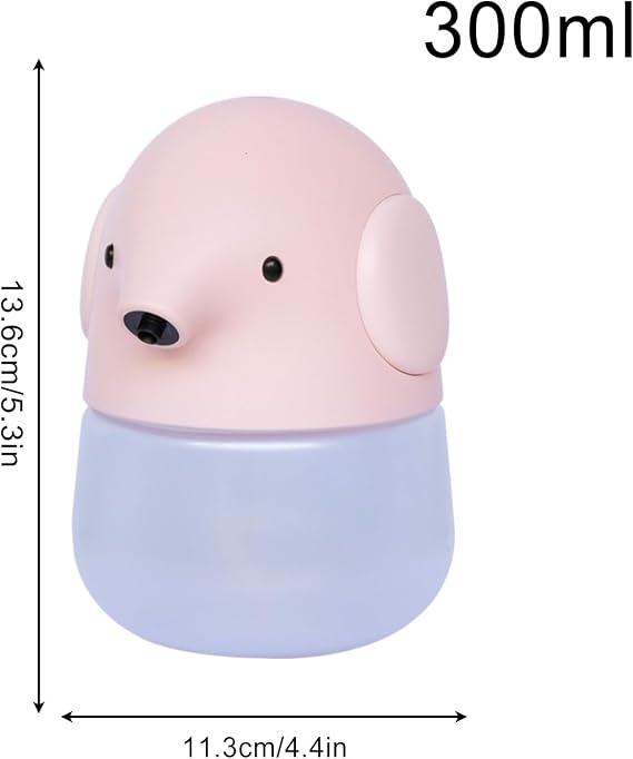 Automatic Soap Dispenser | Foaming 300ml - Elephant Automatic Hand Soap Dispenser | for Bathroom Kitchen Home Kindergarten Kids Preschool Children