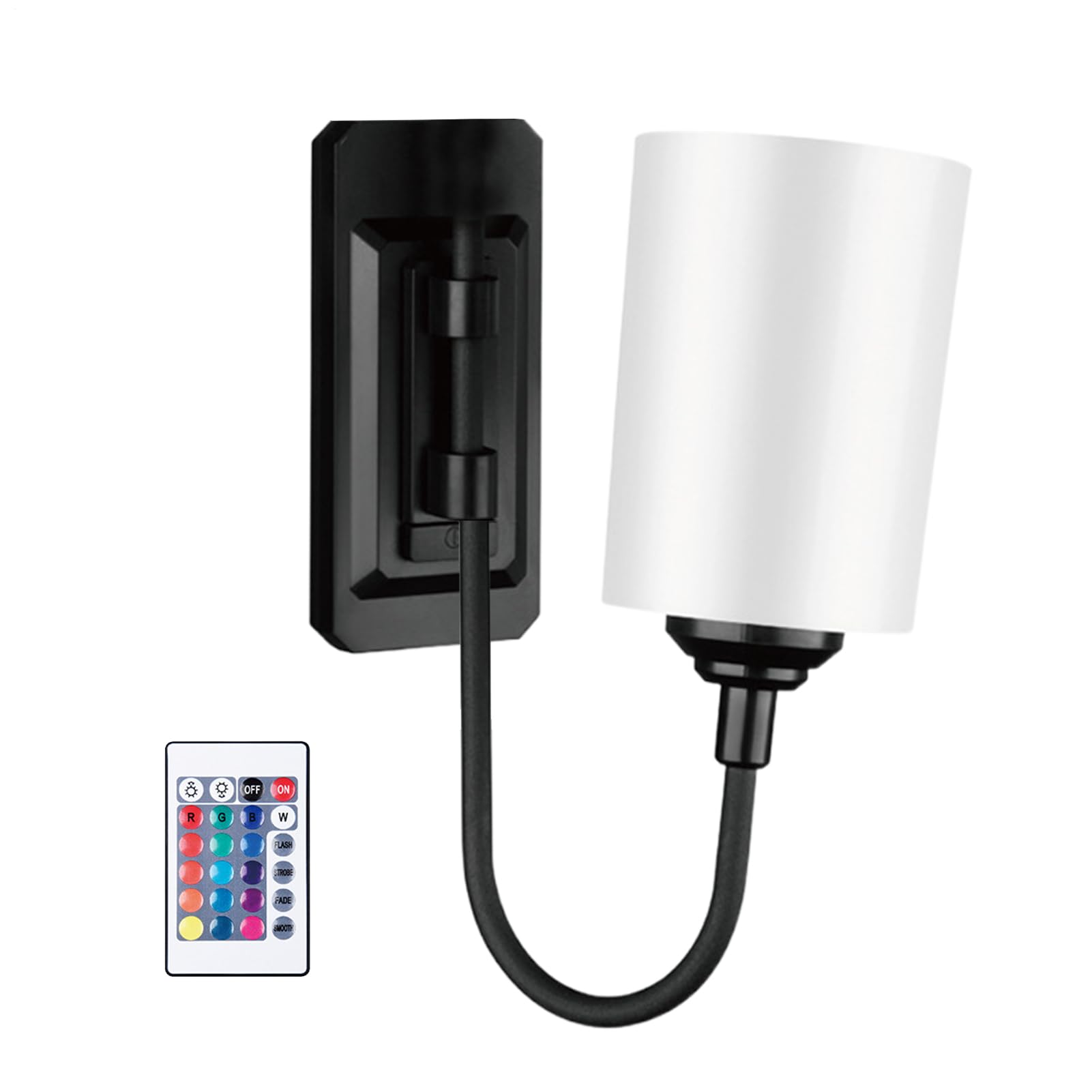 Luminaria LED de pared con mando inalámbrico para pasillos de hotel y bar 8
