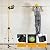 Firecore 12 Ft./3.7M Professional Laser Level Pole with Tripod and 1/4-Inch by 20-Inch Laser Mount for Rotary and Line Lasers, Adjustable Telescoping Laser Pole with 5/8"-11 Threaded Adapter-FLP370C