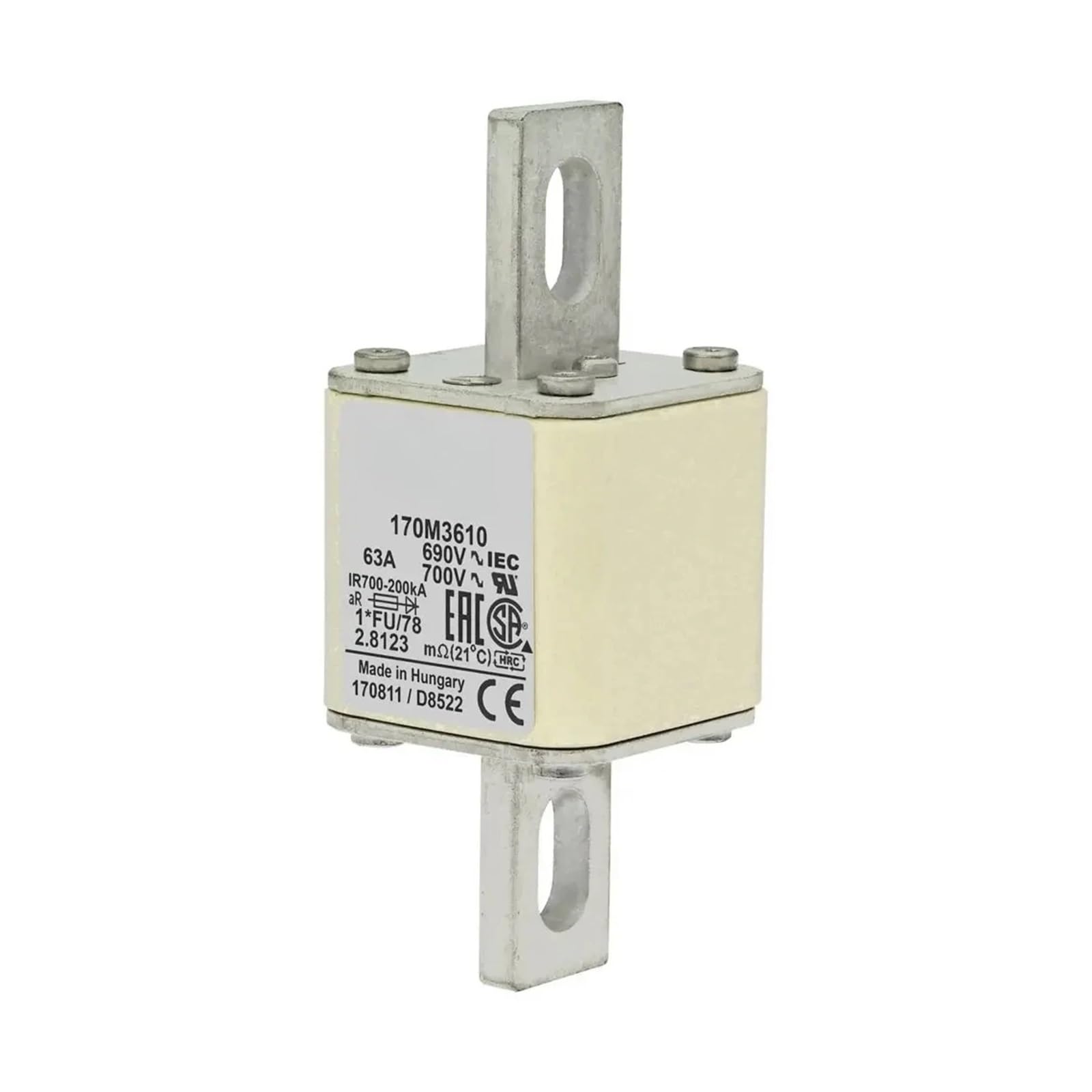 Fusible 170M5312 pour éviter les pannes de courant et surcharges réseau