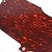 Jazzcaster/telemaster Hybrid Style Guitar Pickguard,no pickup, 4ply Tortoise