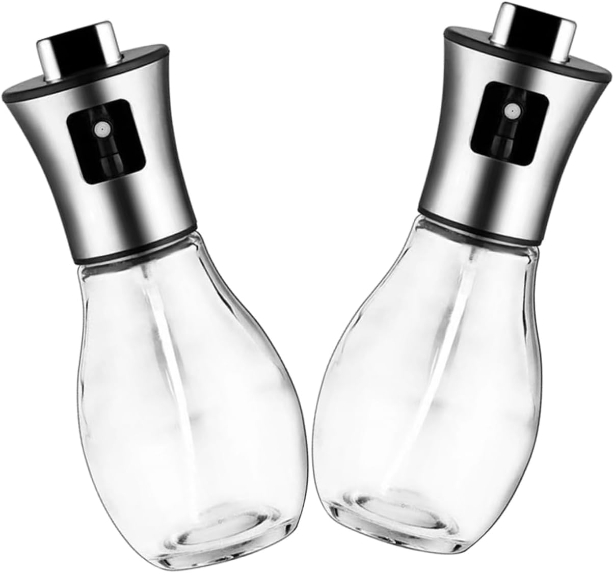 Oil Sprayer Cooking Oil Dispenser Sprayer Bottle 2-piece Stainless Steel