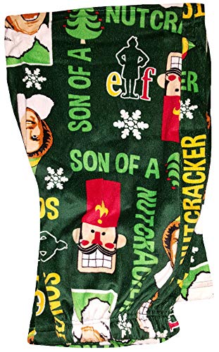 Elf Son a Nutcracker Green Fleece Sleep Lounge Pants - Large