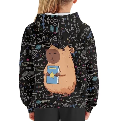 JEOCODY Hoody Sweatshirt Unisex Kids Cute Long Sleeve Pocket Pullover2