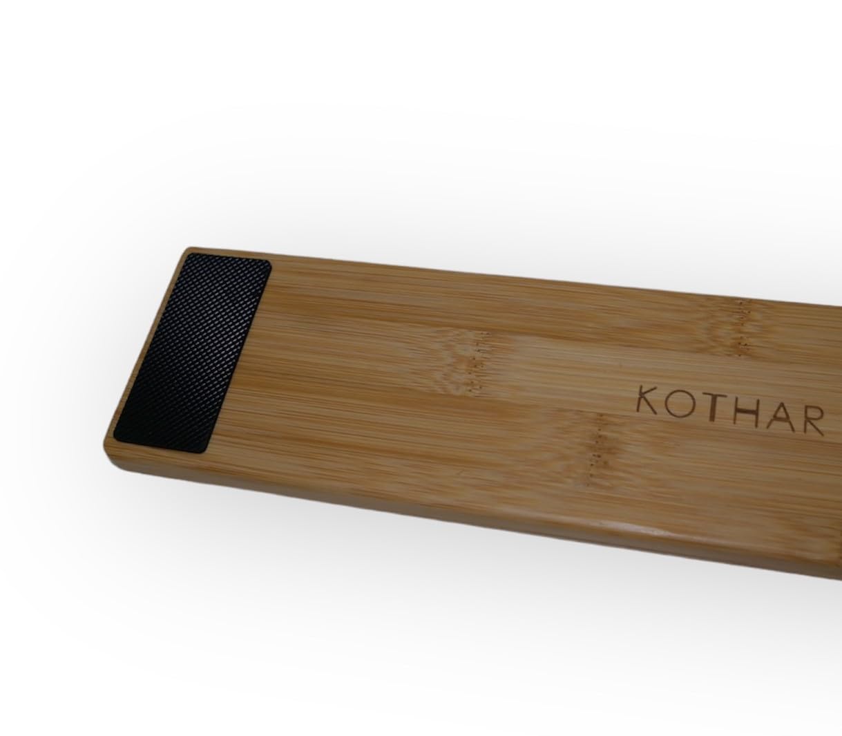 Kothar Reposamuñecas de madera para teclado (tamaño completo, natural)