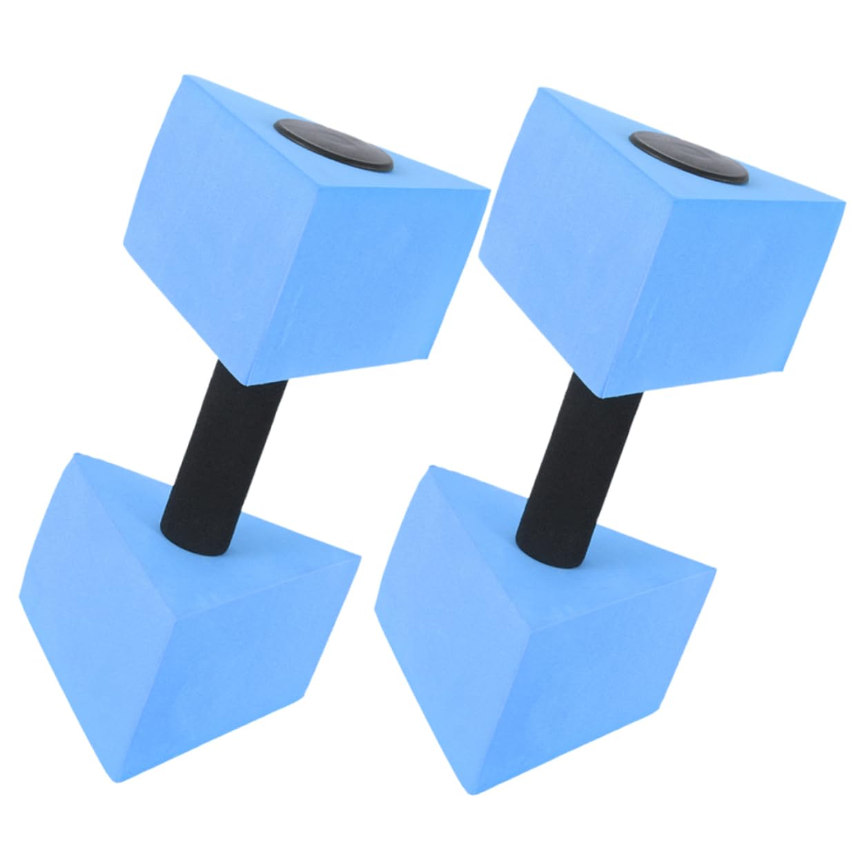2pcs Water Dumbbells Eva Material for Pool Aerobics Dumbbell Weights for Women