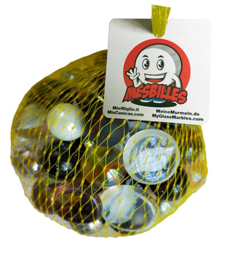 Billes Black Hole boîte de 67 billes en verre pour jeux d'enfants
