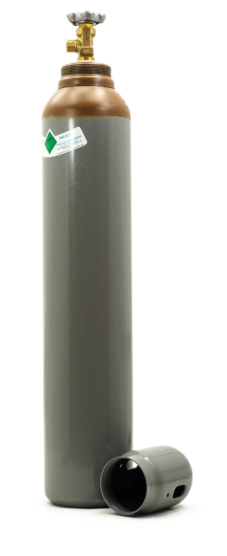Bottiga di Gas Elio Helium Gas Bottle HEL 8 Litri 1,1m3 Palloncino 150 bar Gonfiaggio Palloncini Nuovo, Pieno Decorazione per Feste