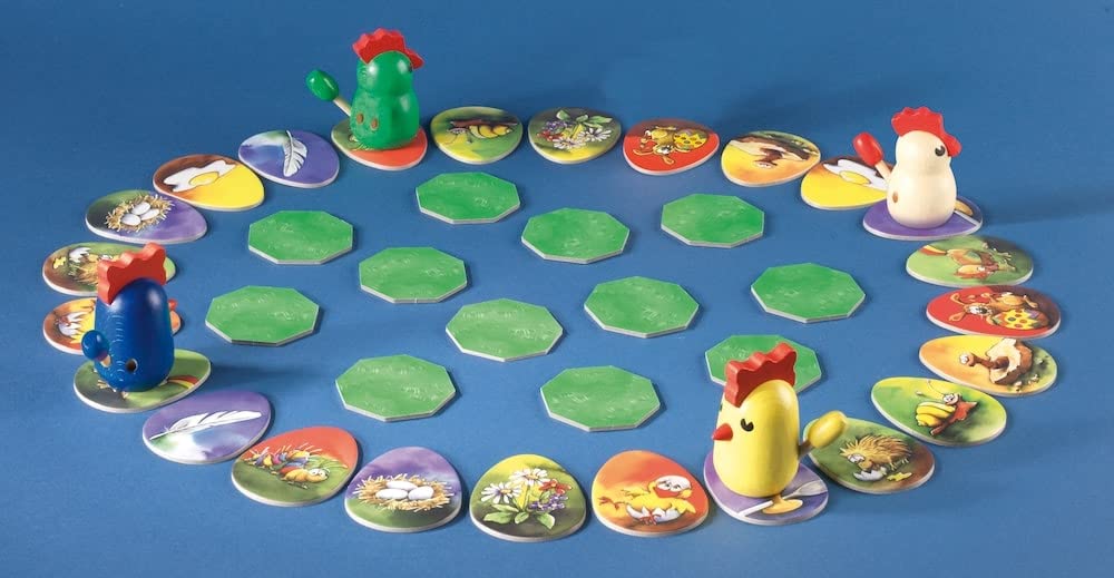 Rebel | Konzentrierte Hühner | Gesellschaftsspiel | Kinderspiel | Alter 4+ | 2-4 Spieler | Spielzeit 15 Minuten