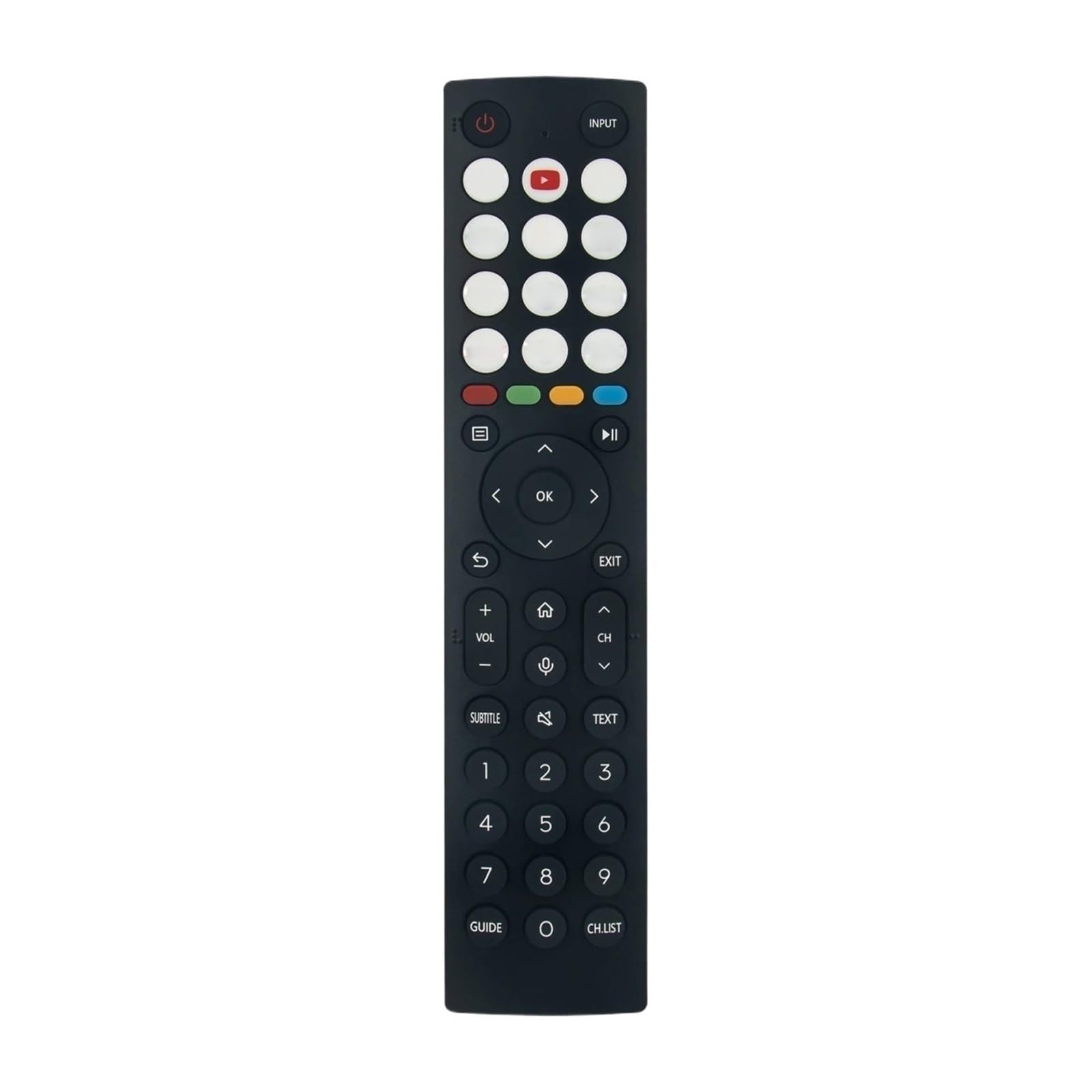1 szt. ERF2O36 Pilot głosowy z wymianą pasujący do telewizora 58A6K 75A6K 43A6K 55A6K
