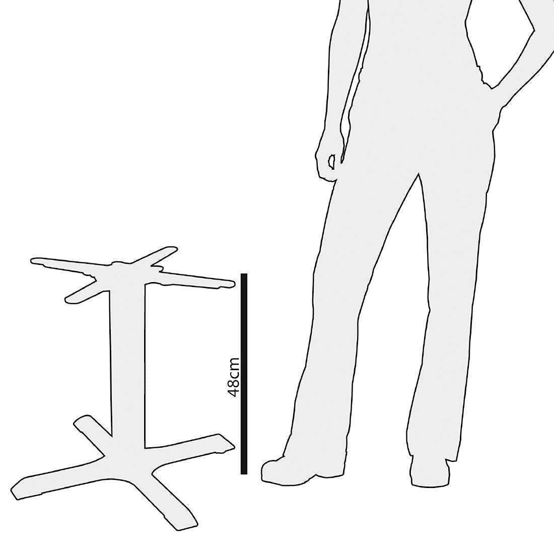 Bolero GH445 Table basseà quatre pieds en fonte