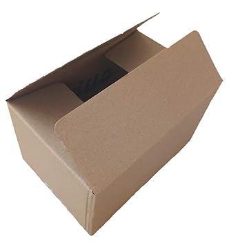 JIA INDUSTRIES Strong Corrugated Brown Square Box_Size: 13 X 8 X 7 Inch - 3ply - (Pack of 25, Brown)