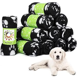 12 Pieces Dog Blankets