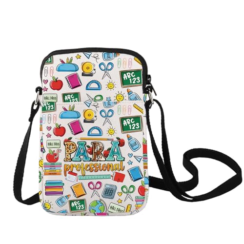 Cadeau enseignant : grand sac à bandoulière paraprofessionnel chic