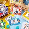 Fuutreo 96 Packs Father's Day DIY Craft Kits I Love Dad DIY Picture Frames with Stickers Tool Box Paper Photo Frames Happy Father's Day Gifts Craft for Party Decor #3