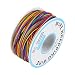Produktbild Isolierung Test Verzinnte Kupfer Solid Kabel, 8-Adrig farbiger Isolierung Test Wrapping Kabel Wickeldraht, fur Laptop Motherboard Elektronischer Test, P/N B-301000,30 AWG, 280M