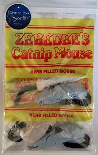 zebedee catnip mice
