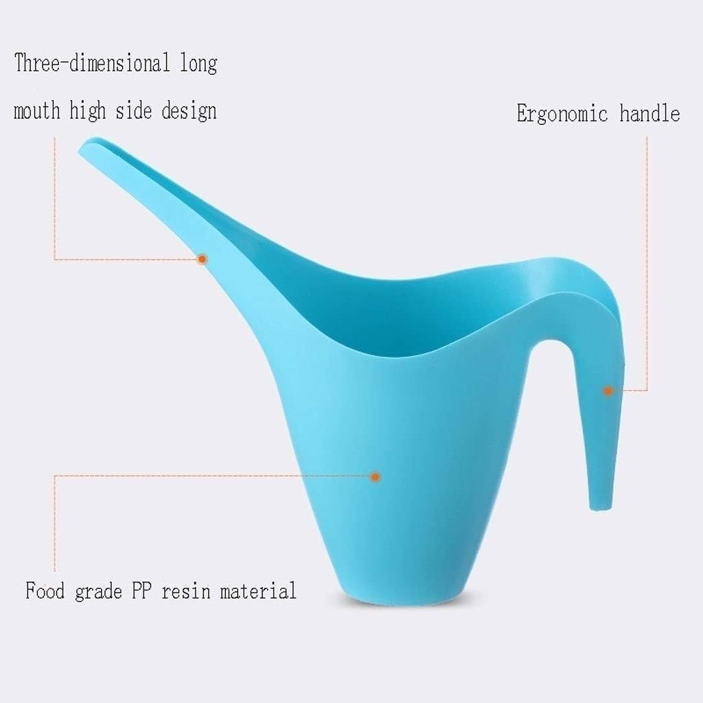 Watering Can 1.8L Long Mouth Watering Can Creative Large Capacity Watering Can Family Garden Watering Tool Decorative Watering Can(Pink)