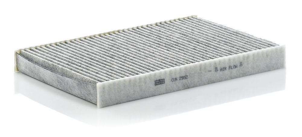 MANN-FILTER CUK 2952 Cabin Air Filter - Pollen Filter with Activated Carbon - for Trucks + Buses
