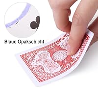LotFancy 12er Pokerkarten Set, Spielkarten in 54 Karten, Poker Kartenspiel – Ansicht 4