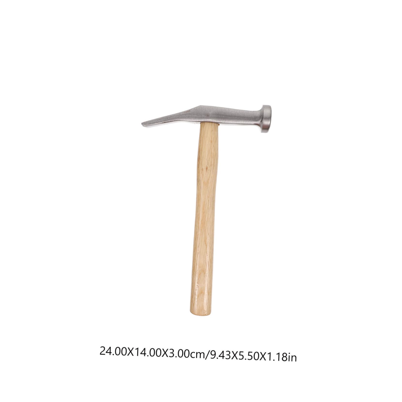 IWOWHERO Mini Steel Hammer for DIY Repair All Steel Construction Compact Design for Shoe Crafting and Household Use Ideal for Projects and Repairs