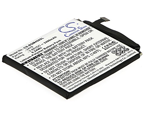 Cameron Sino 2400mAh / 9.24Wh Replacement Battery for BQ Aquaris A4.5 4G