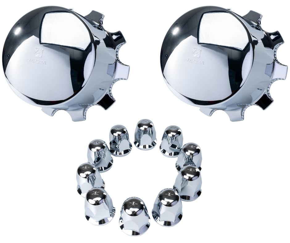 tamyaco⭐︎ Amazon.com: Alcoa Rear Chrome ABS Plastic Interlocking Hub