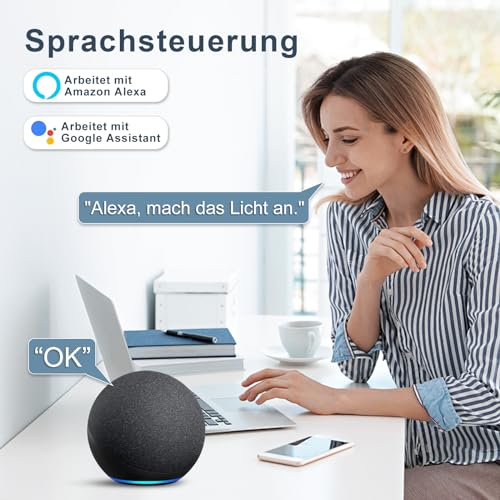 Module d'interrupteur intelligent Wi-Fi CNBINGO compatible Alexa pour interrupteur mural - 4