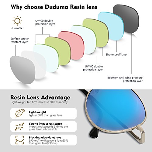 Duduma Premium Classic Sunglasses Mirrored Lens Sunglasses For Men And Women Uv400 Protection #TOP5