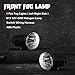 RP Remarkable Power, Fog Light for 2000-2006 Tundra (Not Fit Steel Front Bumper Models)/ 2001-2007 Sequoia with 9006 12V 51W Halogen bulbs and Wiring Harness& Switch Clear Lens Lamps Kit
