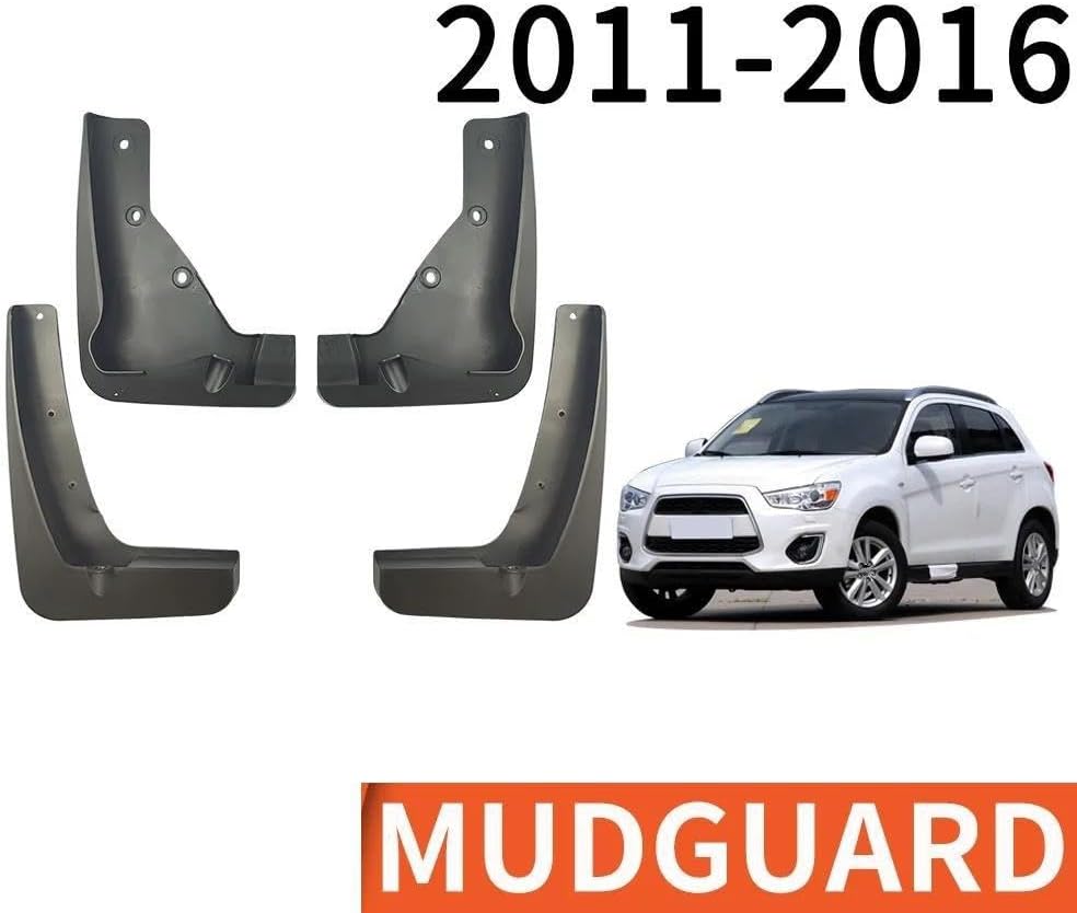 Auto Parts For Mitsubishi ASX 2011-2016 Car Tire Mudguard Fender Mudflaps Front Rear Flares Splash Guards Cover