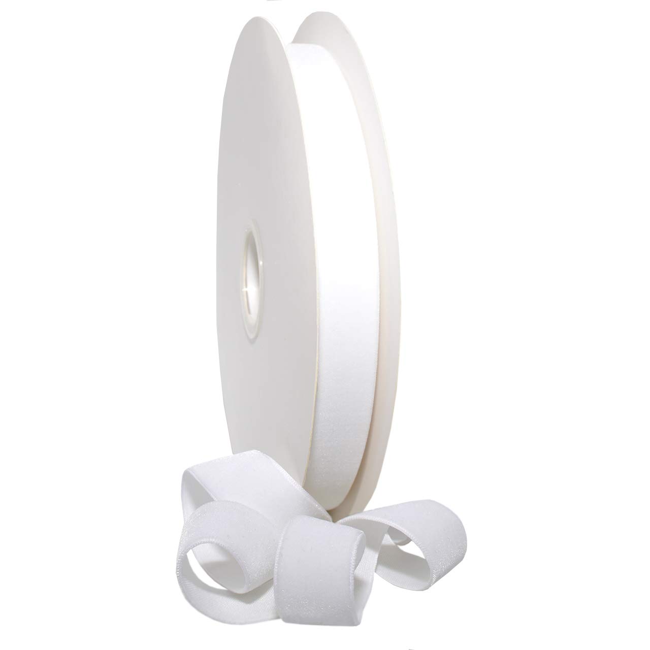 Ruban de velours noir Morex Ribbon Viviana, une texture noble de 5,1 cm pour projets de luxe