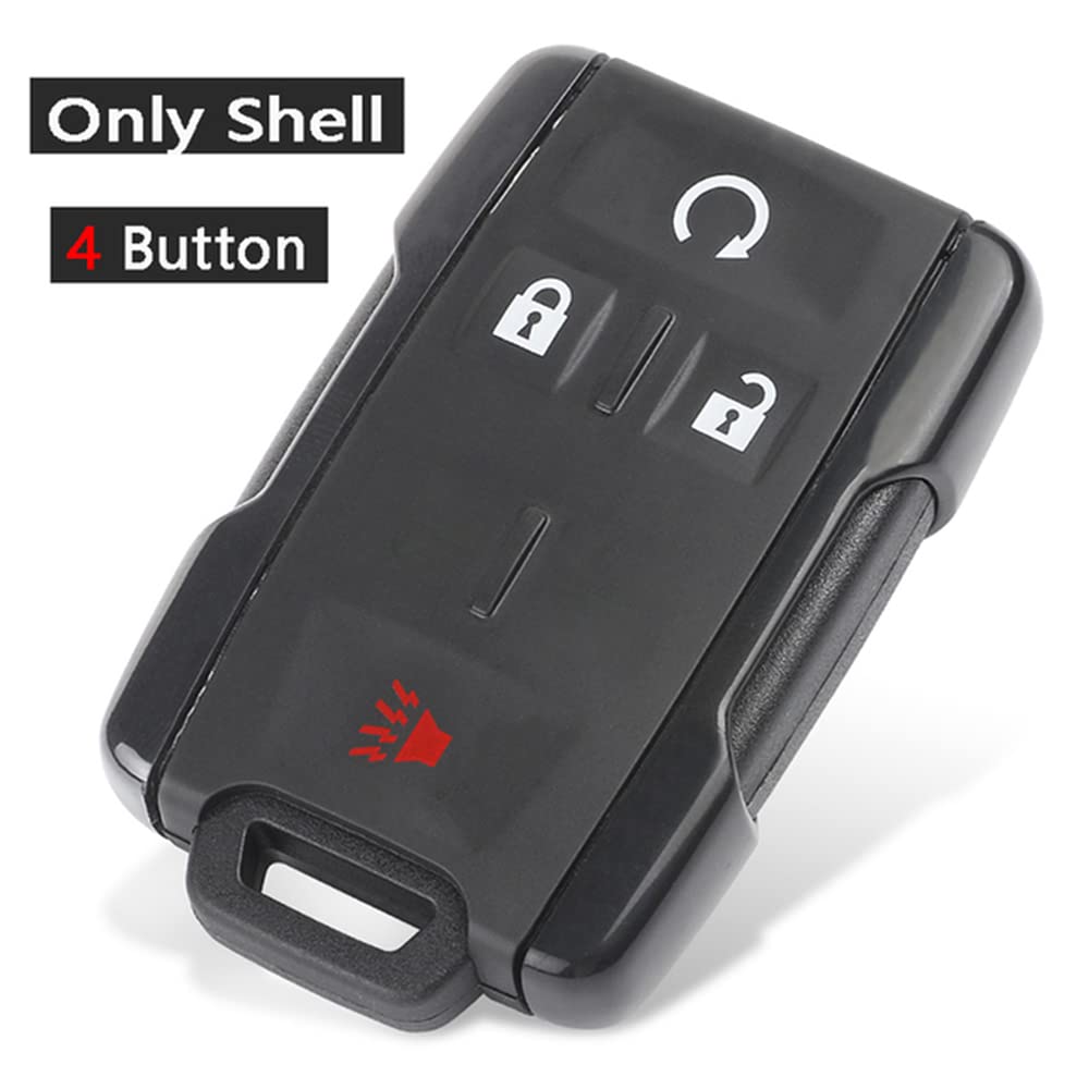 KeyecuReplacement Remote Key Shell Case Fob 4B for Chevrolet With FCC M3N-32337100,Just a key shell
