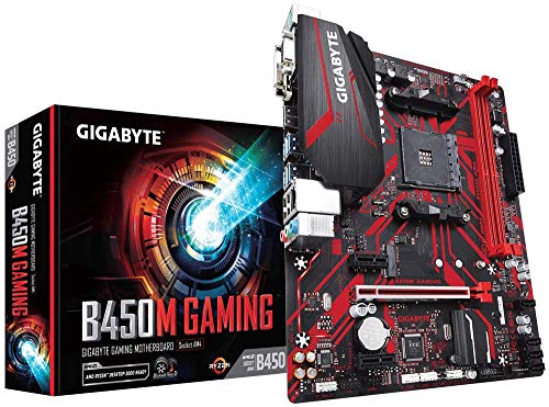 Placa Mãe Gigabyte B450M GAMING (AM4/DDR4/HDMI/D-Sub/M.2/USB 3.1)